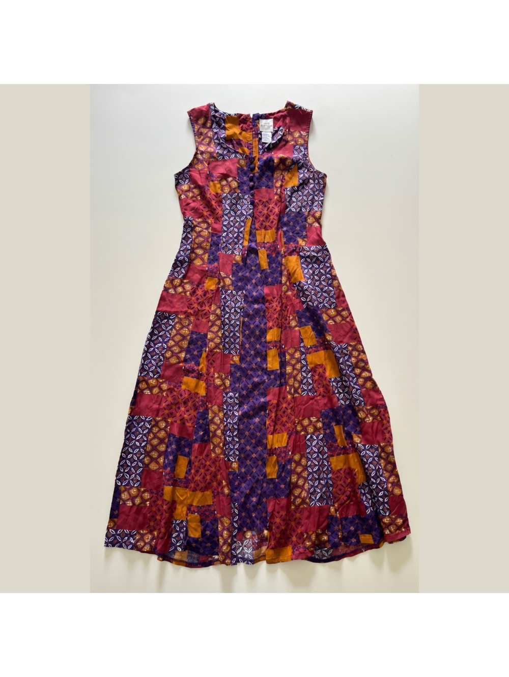 Vintage Bentley Women's Size 10 Long Shift Dress